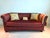 Elegant custom sofa handcrafted by Le Jeune Upholstery of Miami, known for its bespoke, bench-made upholstered furniture...