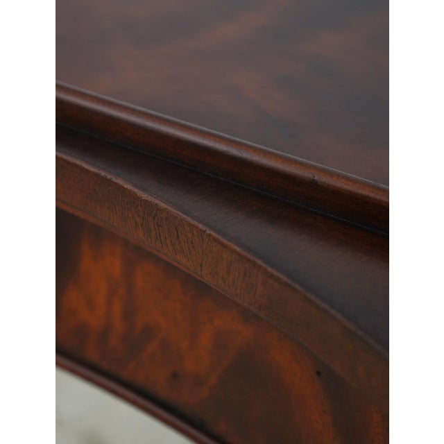 Theodore Alexander Kidney Mahogany Desk For Sale - Image 14 of 18