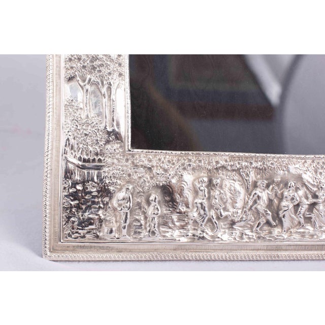 Barbour Silver Co. Early 20th Century Sterling Repousse & Chased Frame Likely Barbour Silver Co., Usa For Sale - Image 4 of 4
