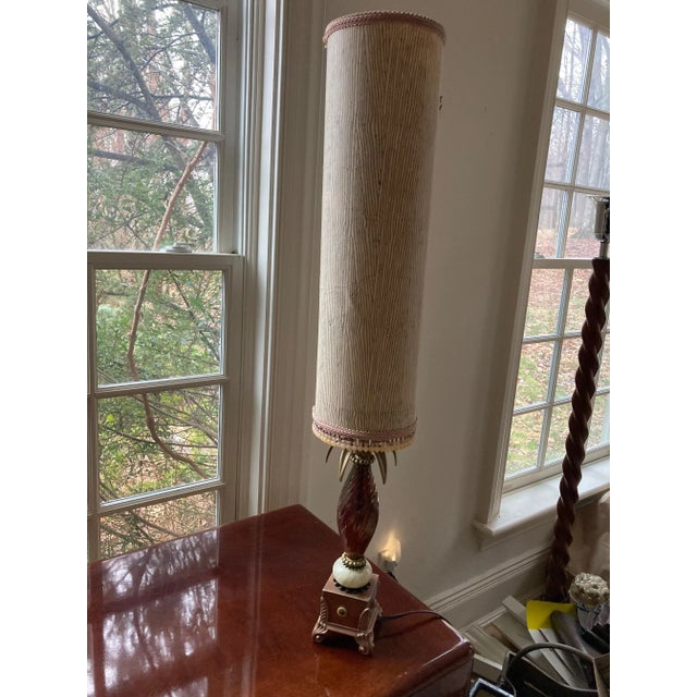 1990s 1990s Multi Media Artistic Table Lamp For Sale - Image 5 of 8