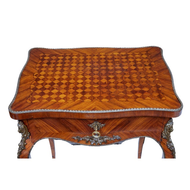 Late 19th Century Antique French Sewing Worktable, 1870 For Sale - Image 5 of 9