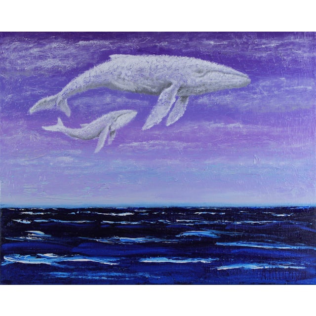 Andriy Klishyn Contemporary Figurative Art — Original Oil Painting on Canvas Surrealizm For Sale