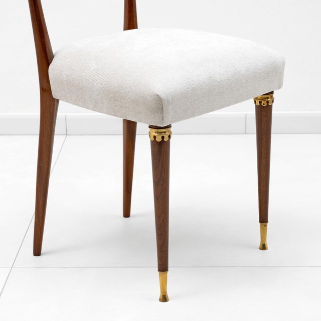 Mid-Century Modern Dinning Chairs by Paolo Buffa, 1950s, Set of 4 For Sale - Image 6 of 10