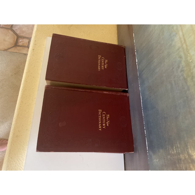 1940s The New Century Dictionary, Published by Appleton Century in the Early 20th Century — A Two-Volume Set For Sale - Image 5 of 9