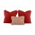 Robert Allen Nautica P Kaufmann Brick Red & Cream Bordeaux Botanical Floral Leaf Vine Pillow Covers- Pair For Sale In Jacksonville, FL - Image 6 of 8