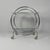 Italian modern cart in steel and glass with casters, 1970s Serving cart or food cart with a chromed metal frame. It...