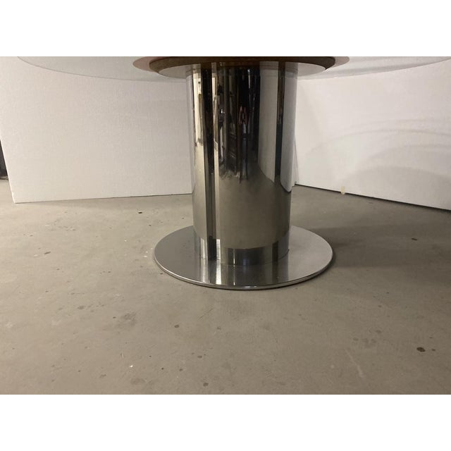 Vintage Italian Steel Dining Table by Antonia Astori, 1960s For Sale - Image 14 of 18