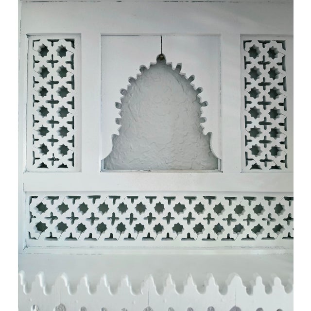 Bring a touch of Moroccan artistry to your home with this exquisite handcrafted wall shelf. Carefully made by skilled...