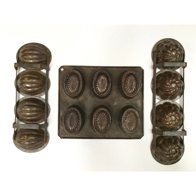 Vintage English Pudding Molds - Set of 3 | Chairish