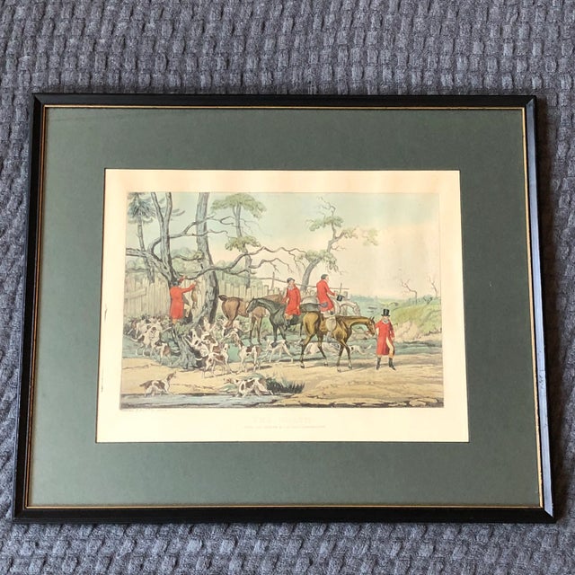 English 19th Century English Hunting Prints -- a Pair For Sale - Image 3 of 12