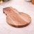 Add rustic holiday charm to your entertaining with this Wood Snowman Divided Serving Tray. Crafted in the silhouette of a...