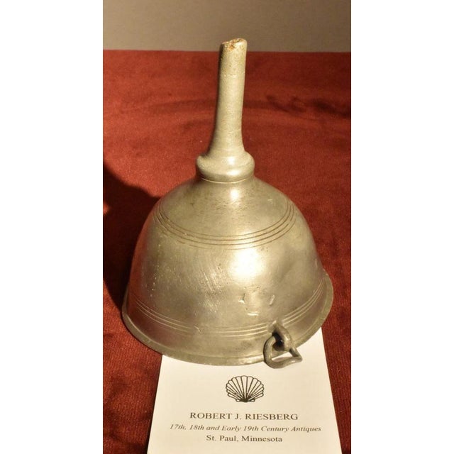 Traditional Funnel With Decorative Rings End Handle or Hanger For Sale - Image 3 of 3