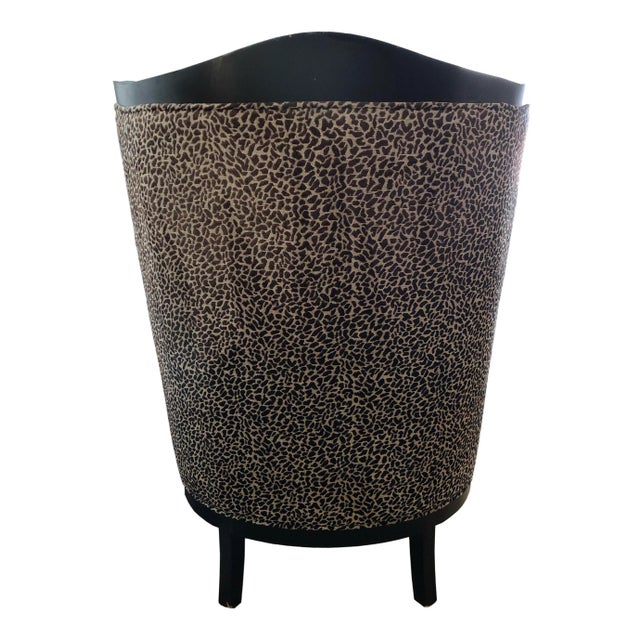 HD Buttercup Hd Buttercup Leopard Print Upholstered Armchair For Sale - Image 4 of 8