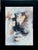 Late 20th Century Vintage Boho Miniature Painting in Wood Frame For Sale - Image 5 of 5