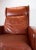 Danish Red Brown Leather Easy Chair, 1960s For Sale - Image 4 of 10