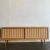 White Oak and Cane Credenza Angled Legs For Sale - Image 14 of 18