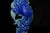 Mid 20th Century Natural Lapis Eagle Sculpture Genuine Lapis Lazuli For Sale - Image 5 of 13