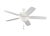 Generation Lighting 60" Colony Super Max Plus in Matte White For Sale - Image 4 of 4