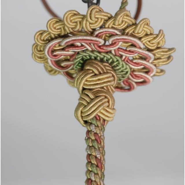 Antique Art Decò Liberty Alabaster Chandelier For Sale - Image 12 of 18
