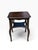 19c Style Ebonized Italian Walnut Two Tier Side Table or Nightstand.