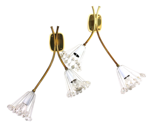 Wall Sconces by Emil Stejnar for Rupert Nikoll, 1950s, Set of 2
