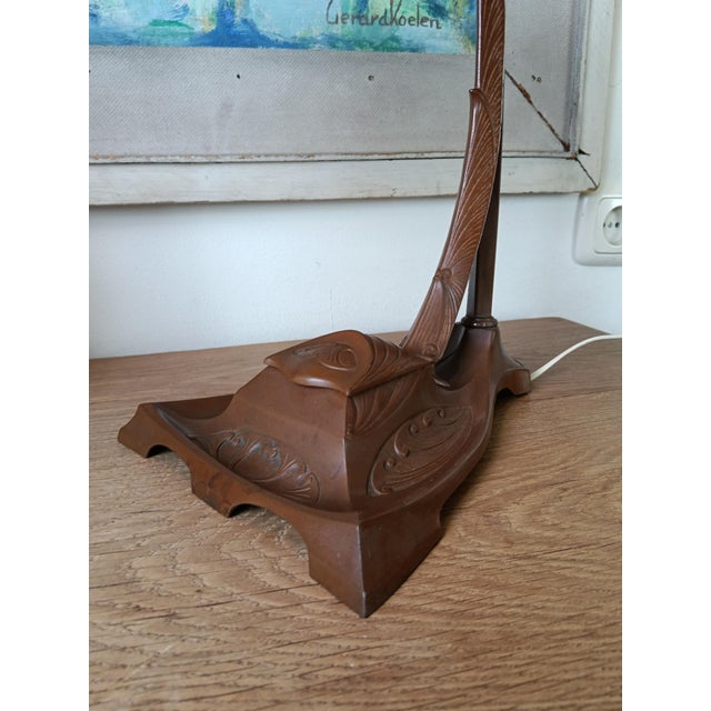 Wiener Secession Table Lamp, 1890s For Sale - Image 12 of 18