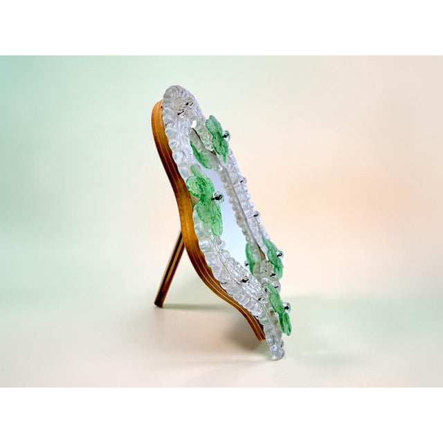 Murano Glass Table Mirror, 1970s For Sale - Image 3 of 11