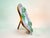 Murano Glass Table Mirror, 1970s For Sale - Image 3 of 11