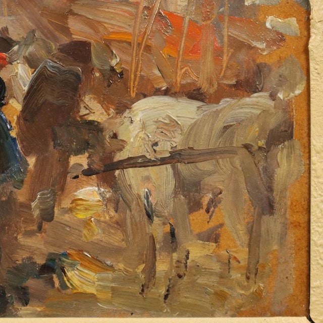 Vittore Antonio Cargnel, Untitled, Oil on Cardboard, Framed For Sale - Image 6 of 13