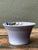 Vintage Original Studio Pottery Triple Flower Bowl For Sale - Image 11 of 12