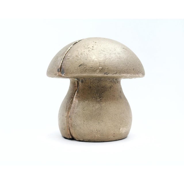 Large Late 20th Century Bronze Mushroom Bookends, a Pair For Sale In Phoenix - Image 6 of 11