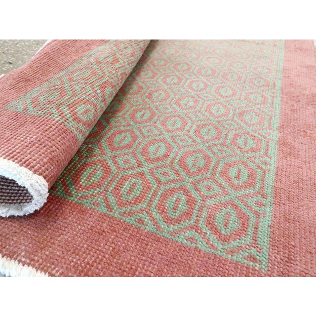 Galerie Shabab Collection Mid-20th Century Turkish Anatolian Long Runner For Sale - Image 9 of 9