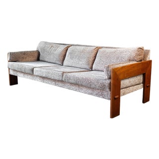 1960s Attributed to Adrian Pearsall for Craft Associates Walnut Sofa For Sale
