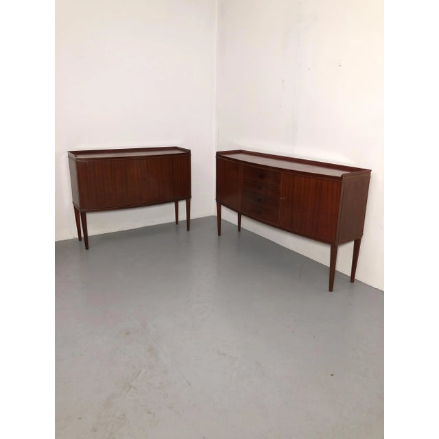 Wood Sideboard by Guglielmo Ulrich for Aristide Valzania, 1950s For Sale - Image 7 of 9