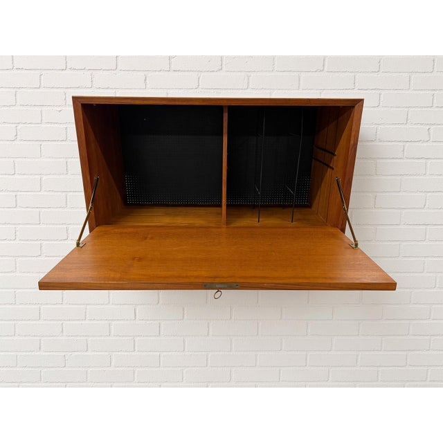 Teak LP Record Cabinet by Poul Cadovius for Cado, 1960s For Sale - Image 6 of 11