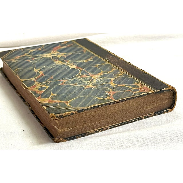 Paper C1826 Memoirs De Madame Contess De Genlis, Paris, Hardcover Book For Sale - Image 7 of 12