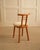 Vintage Italian Chairs in Wood and Velvet, 1970s, Set of 6 For Sale - Image 4 of 11