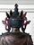 Large Gilt Bronze Statue of Bodhisattva Avalokiteshvara with Four Arms For Sale - Image 13 of 18