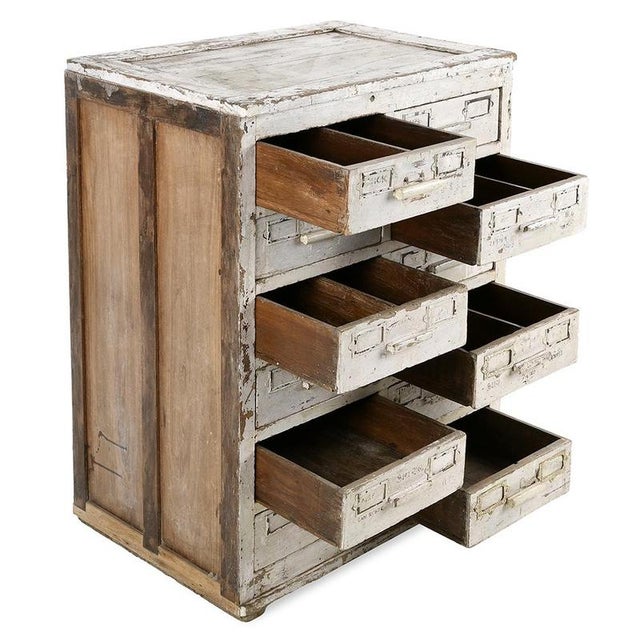 This workshop furniture is an authentic piece, full of character and history, perfect for adding an industrial touch to...