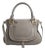 Chloé Women's Gray Marcie Small Double Carry Foldover Tote Bag, Brand New For Sale