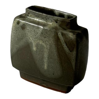 1960s Stoneware Vase by Pierre Culot For Sale
