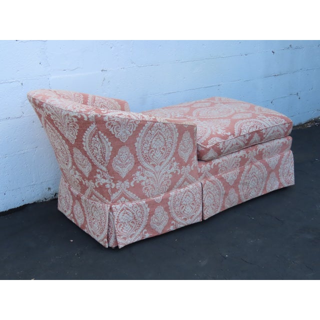 Mid 20th Century French Long Large Fainting Couch Chaise Lounge 6652 For Sale - Image 5 of 17