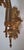Metal Antique German Wall Lamps with Brass Frame and Glass Shade, 1890s, Set of 2 For Sale - Image 7 of 10
