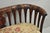Antique Victorian Carved Mahogany Paw Foot Barrel Back Settee Loveseat Sofa For Sale - Image 9 of 16