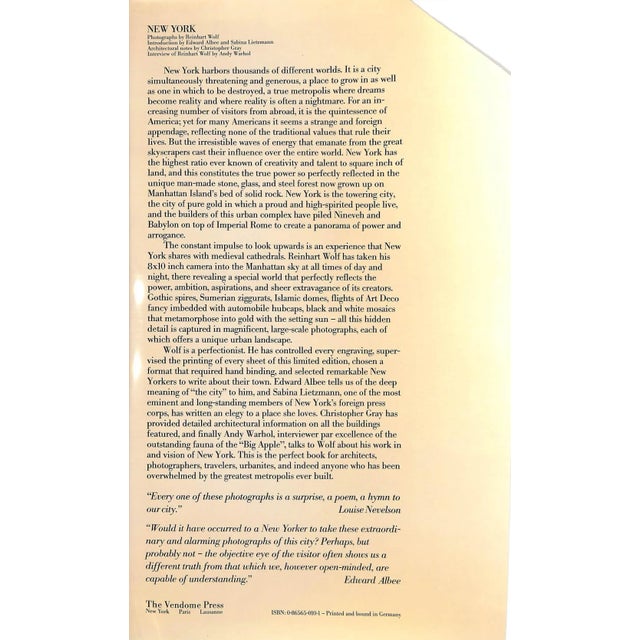 Traditional "New York in Photographs" 1980 Wolf, Reinhart For Sale - Image 3 of 12