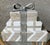 Whimsical Circa 1980 Multi-Tier Tessellated Travertine Stone Jewelry Box by Renoir Designs For Sale - Image 18 of 18