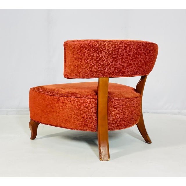 Thayer Coggin Vintage Lounge Chair by Thayer Coggin, Usa 1980's For Sale - Image 4 of 12