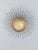 Spanish Gold-Leaf Gilt Metal Sunburst Ceiling Fixture, 1960s For Sale - Image 6 of 10