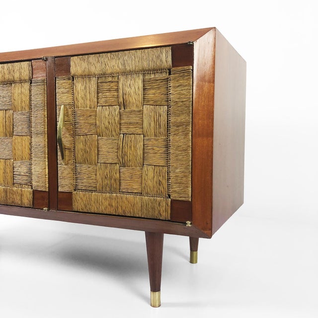 1950s Petite Credenza Attributed to Edmond Spence For Sale - Image 6 of 17