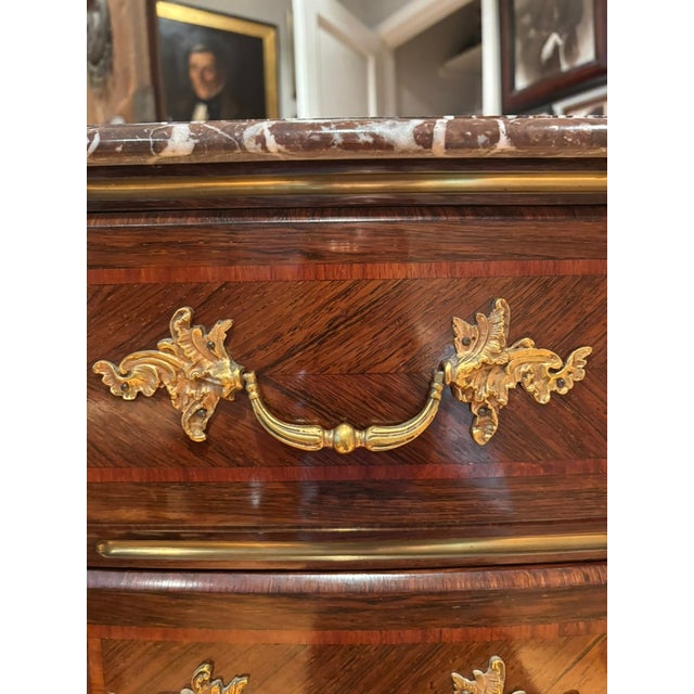 Early 20th Century Louis Xiv, Regency Style Chest of Drawers For Sale - Image 10 of 17